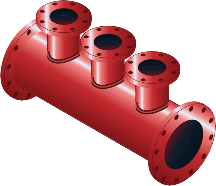 Pump-room headers, illustration